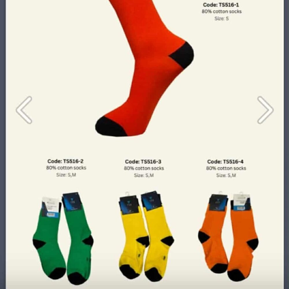 Cotton socks bundle 4pcs
